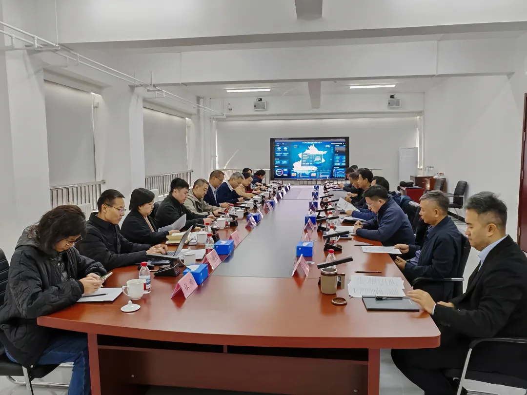 上海市绿化和市容管理局调研组参观考察海绿运公司建筑垃圾一体化处置业务