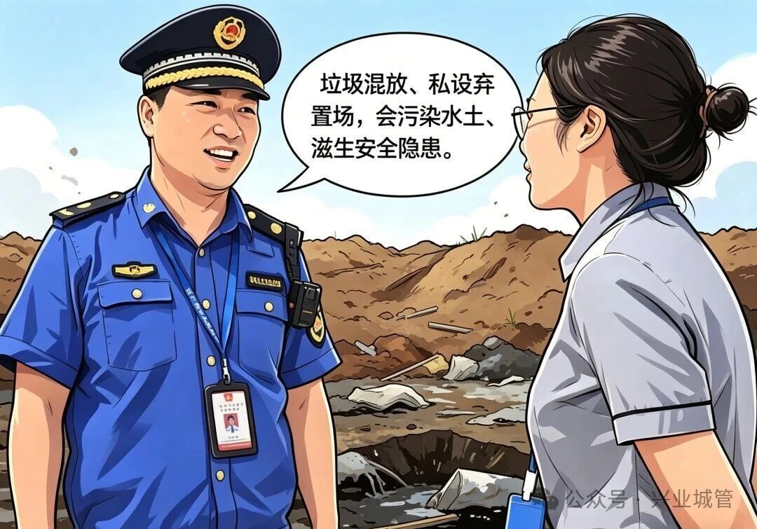 玉林市兴业县建筑垃圾处置红线,违规严查重罚