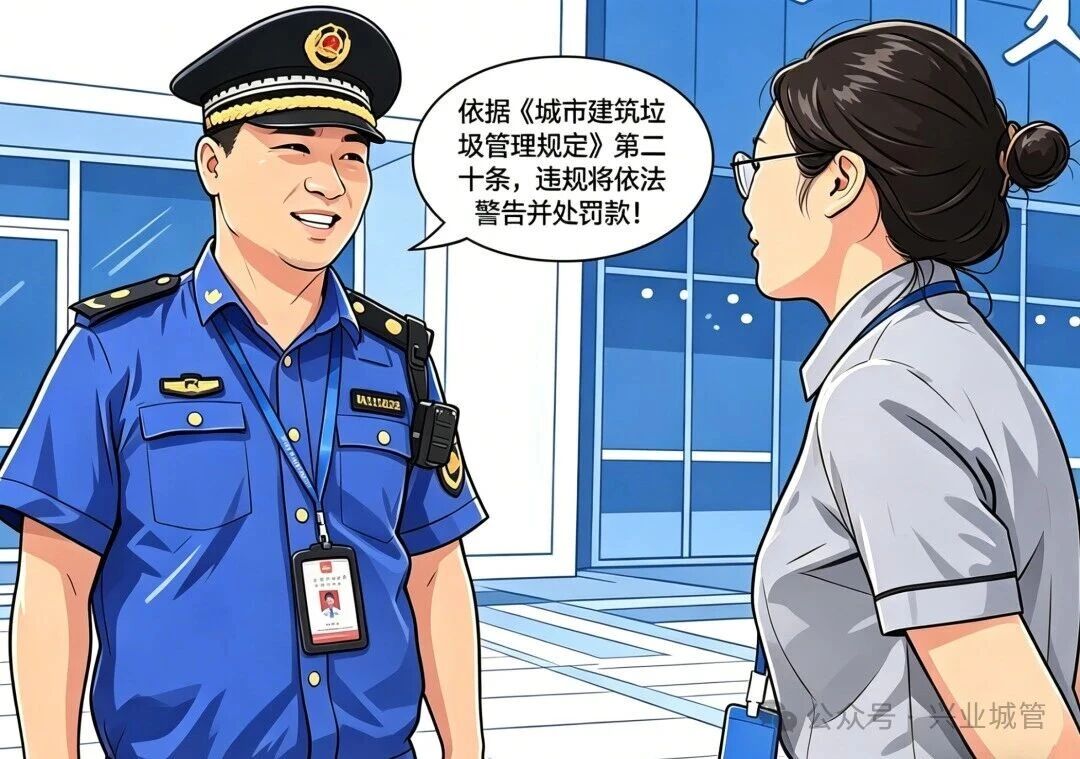 玉林市兴业县建筑垃圾处置红线,违规严查重罚